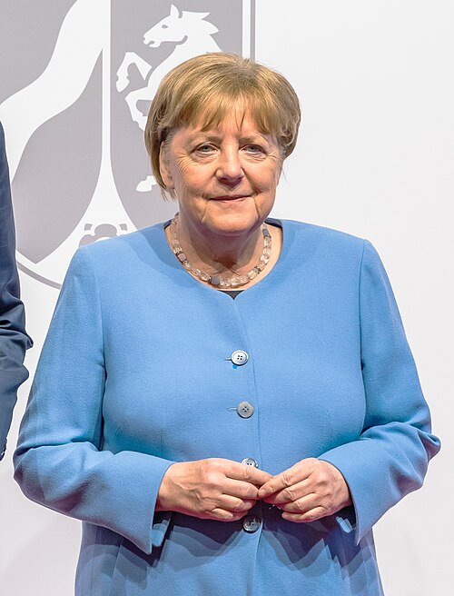 Porträt Angela Merkel, CDU