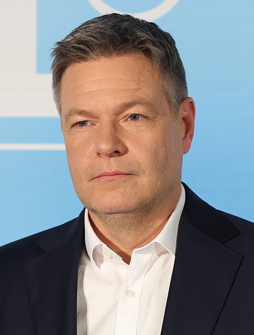Porträt Robert Habeck, Die Grünen