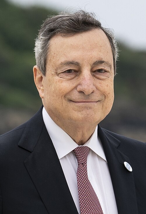 Porträt Mario Draghi (EZB)